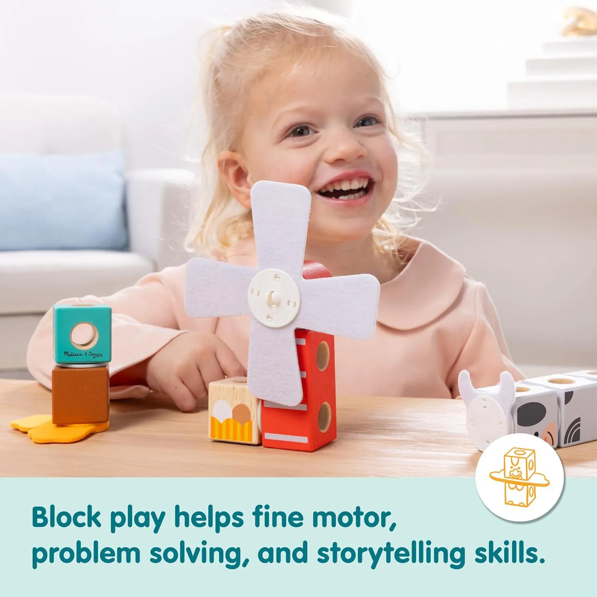 Blockables Farm Friends Set 16pc