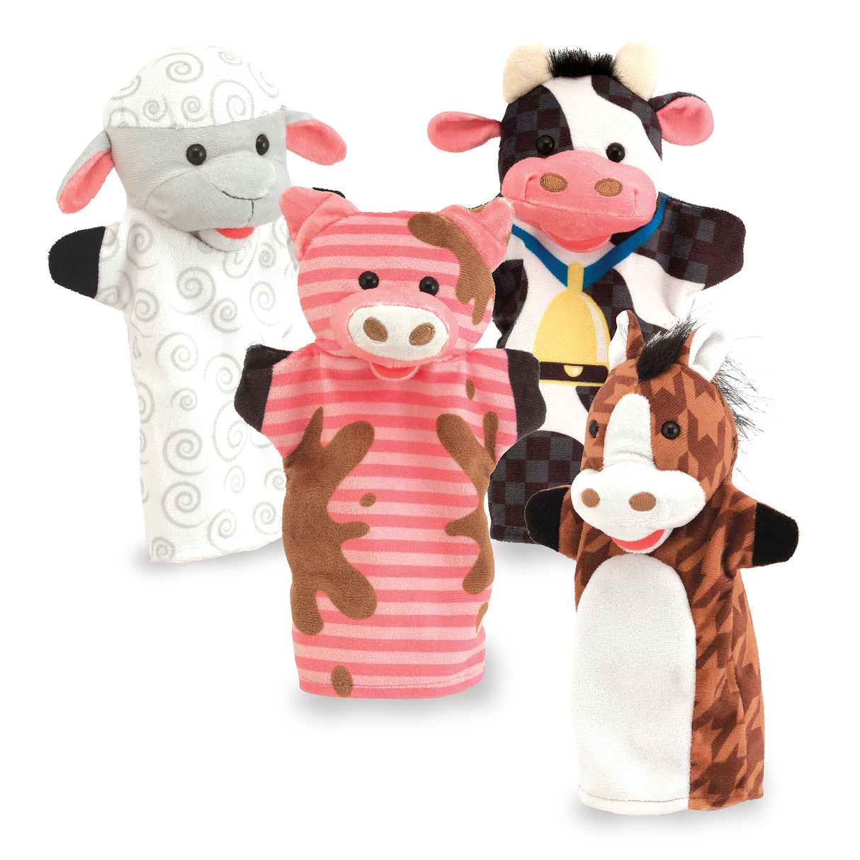 Melissa & Doug Hand Puppets - Farm Friends
