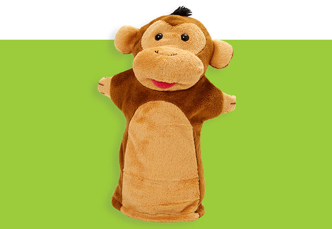 Melissa & Doug Hand Puppets - Zoo Friends
