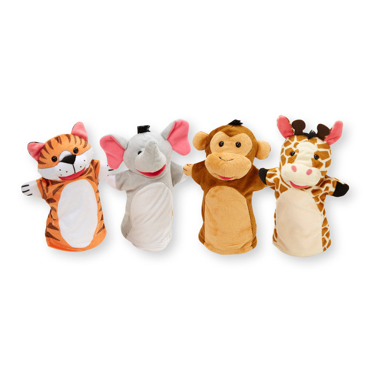 Melissa & Doug Hand Puppets - Zoo Friends