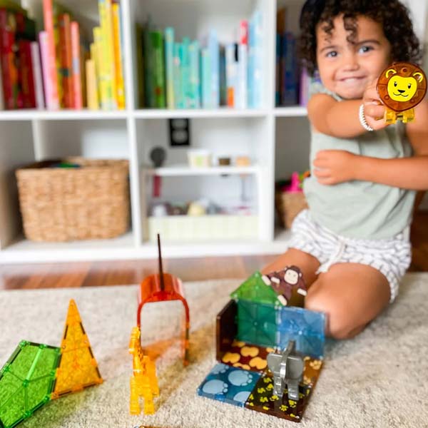 Magna Tiles Safari Animals 25 Piece Set