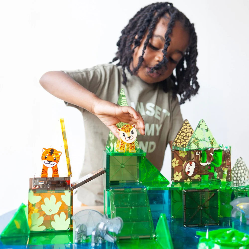 Magna Tiles Jungle Animals - 25 Piece Set
