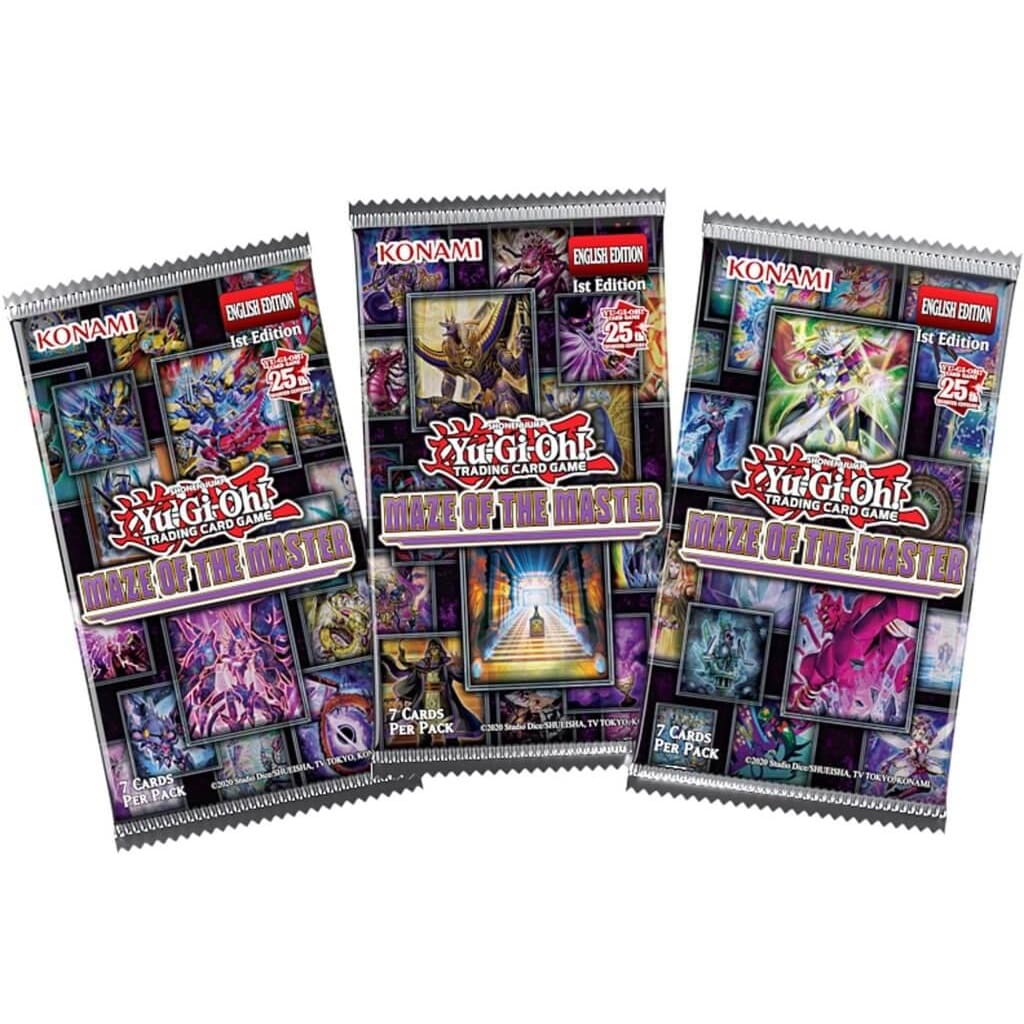 YU-GI-OH! TCG Maze of the Master 7 x Card Booster Box 24 Packs