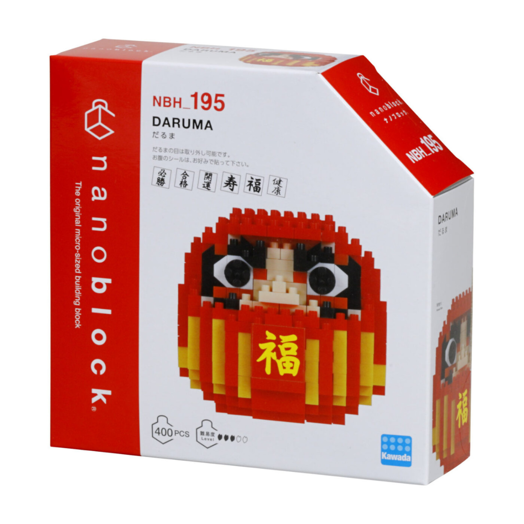 nanoblock Daruma Lucky Charm Red