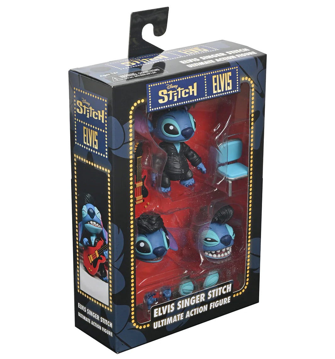 Stitch Ultimate Singer Elvis Stitch 7" Scale Action Figure