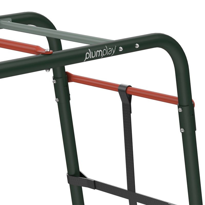 Plum Metal Monkey Bars