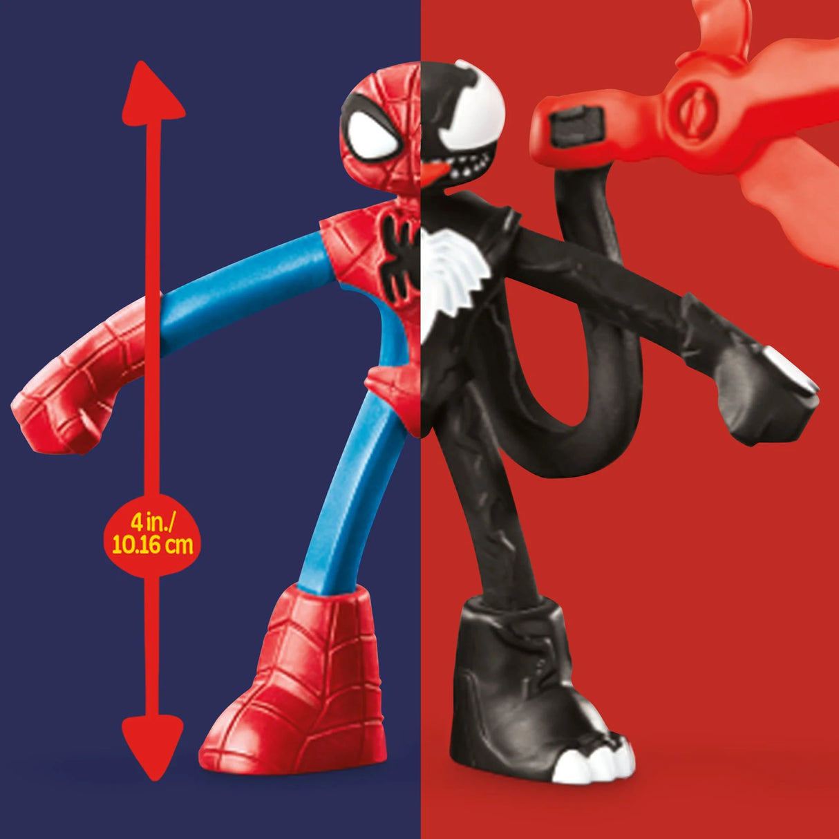 Play-Doh Marvel Spider-Man Launch & Slice Battle Playset with 2 Action Figures