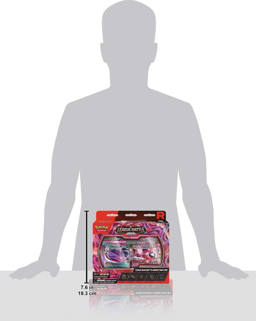 Pokémon TCG Team Rocket’s Mewtwo ex League Battle Deck