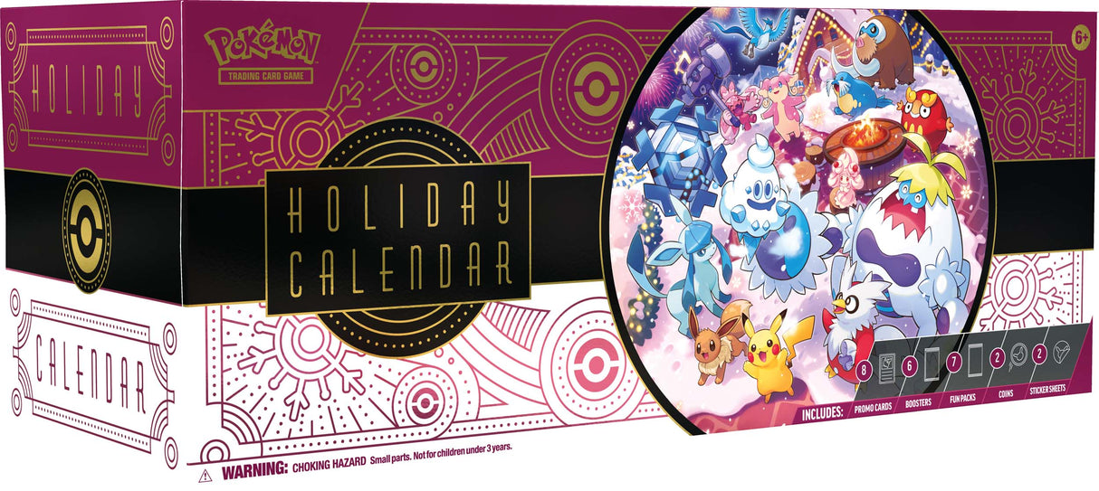 Pokemon TCG Holiday 2025 Calendar