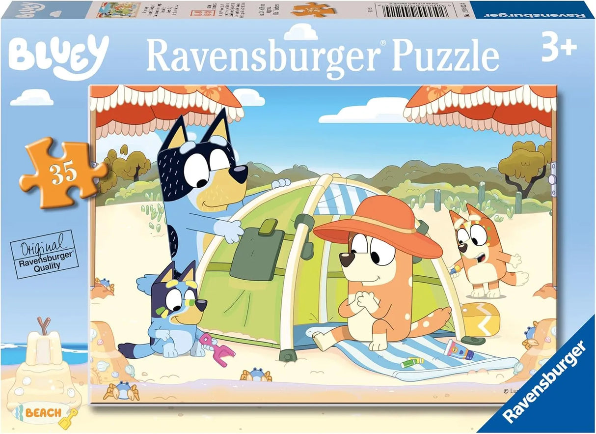 Ravensburger Bluey Beach Day Puzzle 35 piece