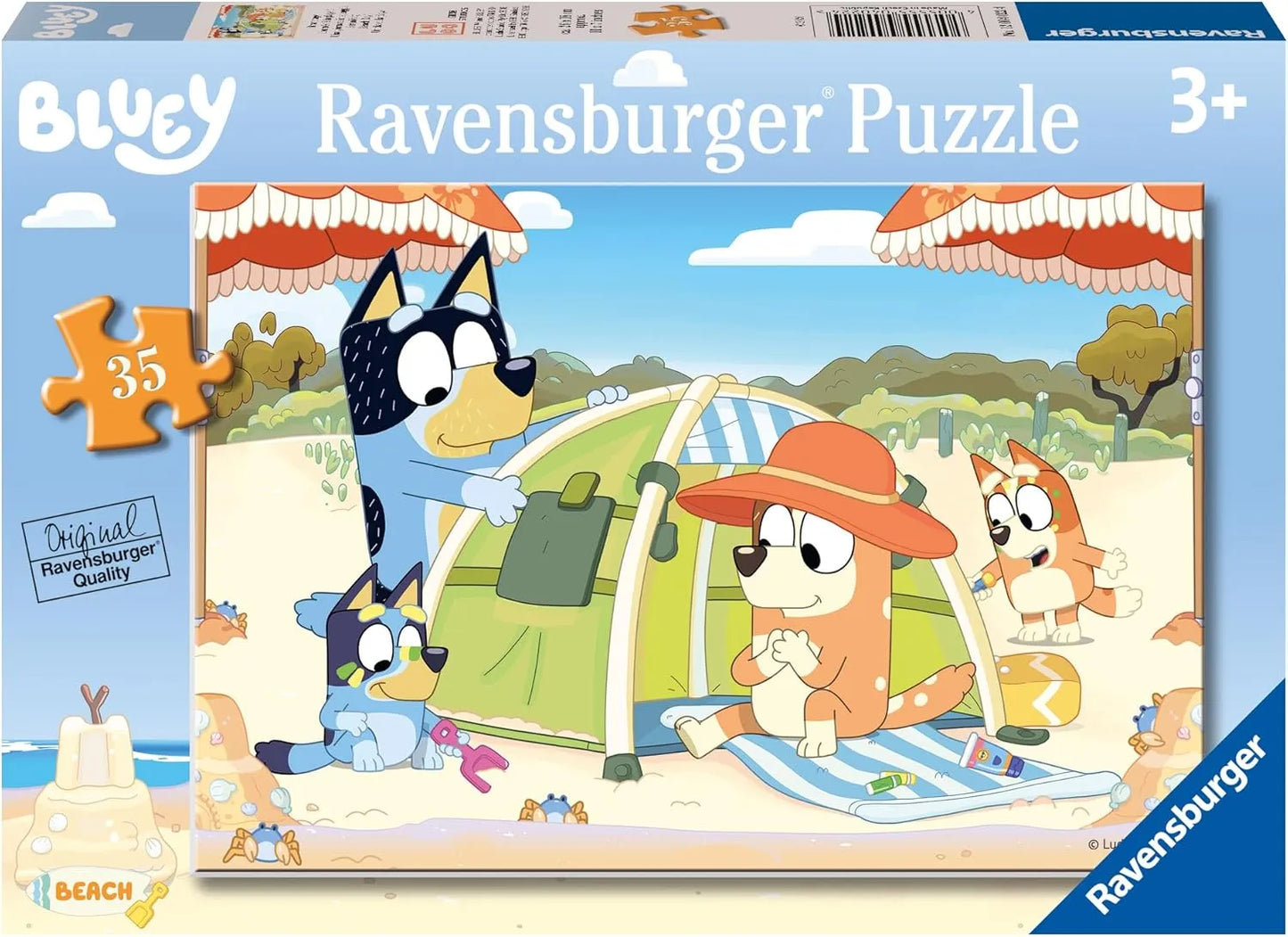 Ravensburger Bluey Beach Day Puzzle 35 piece