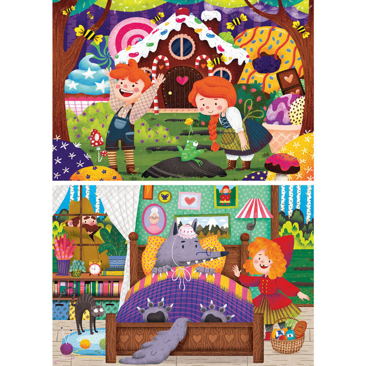 Ravensburger Fairytales Puzzle 2x12 piece