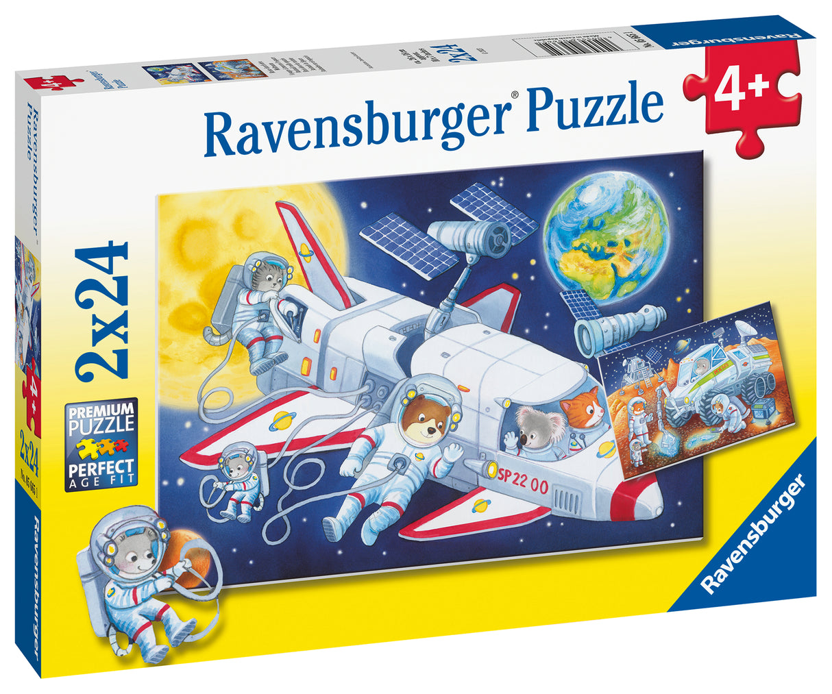 Ravensburger Animals In Space 2x24p