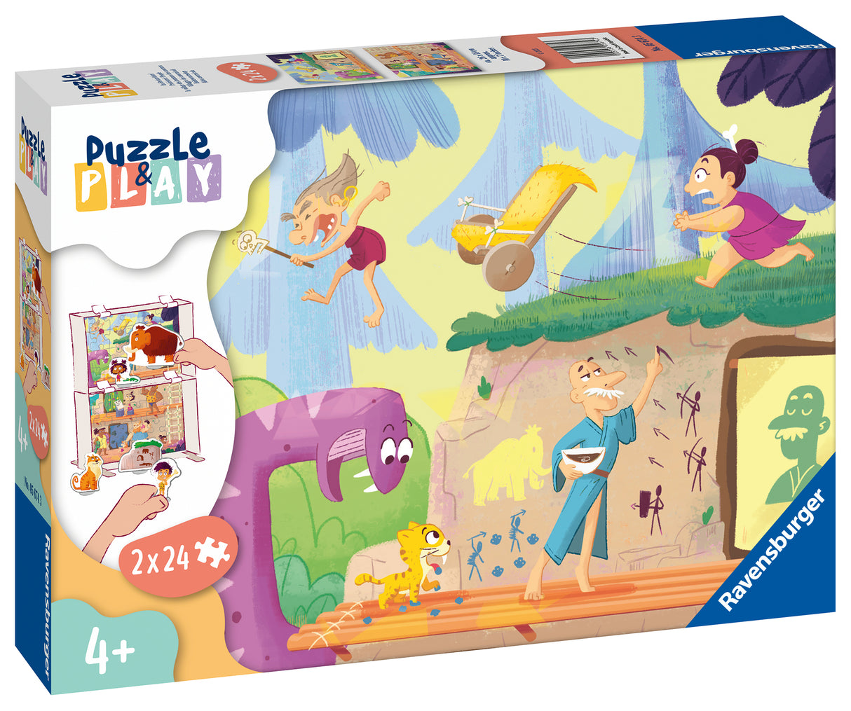 Ravensburger Prehistoric People 2x24p