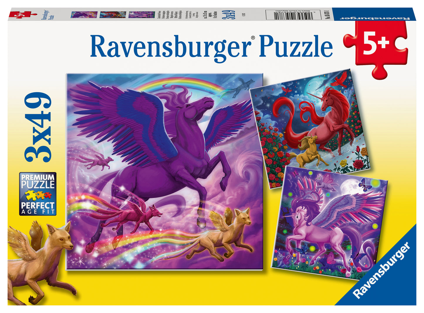 Ravensburger Mythical Majesty 3x49p