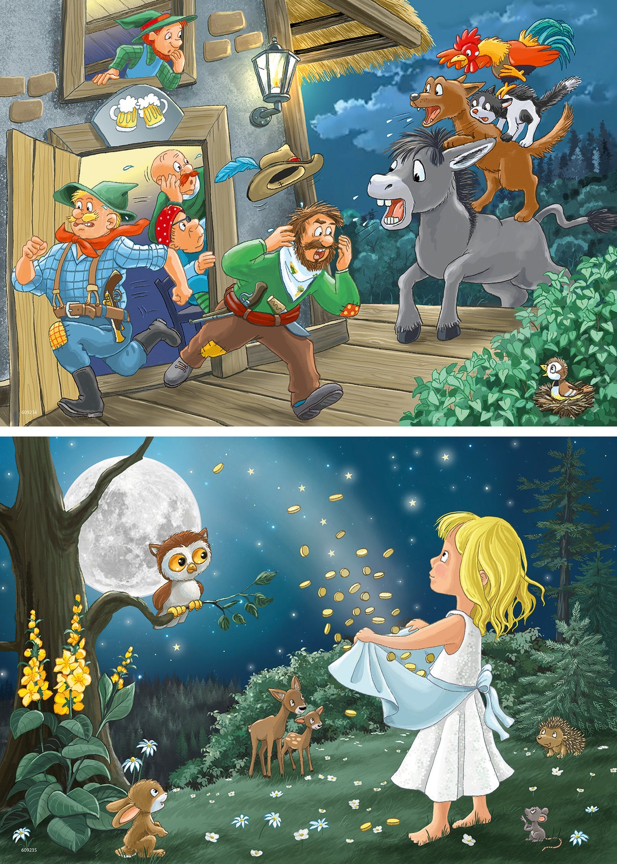 Ravensburger Fairytales Puzzle 2x24p