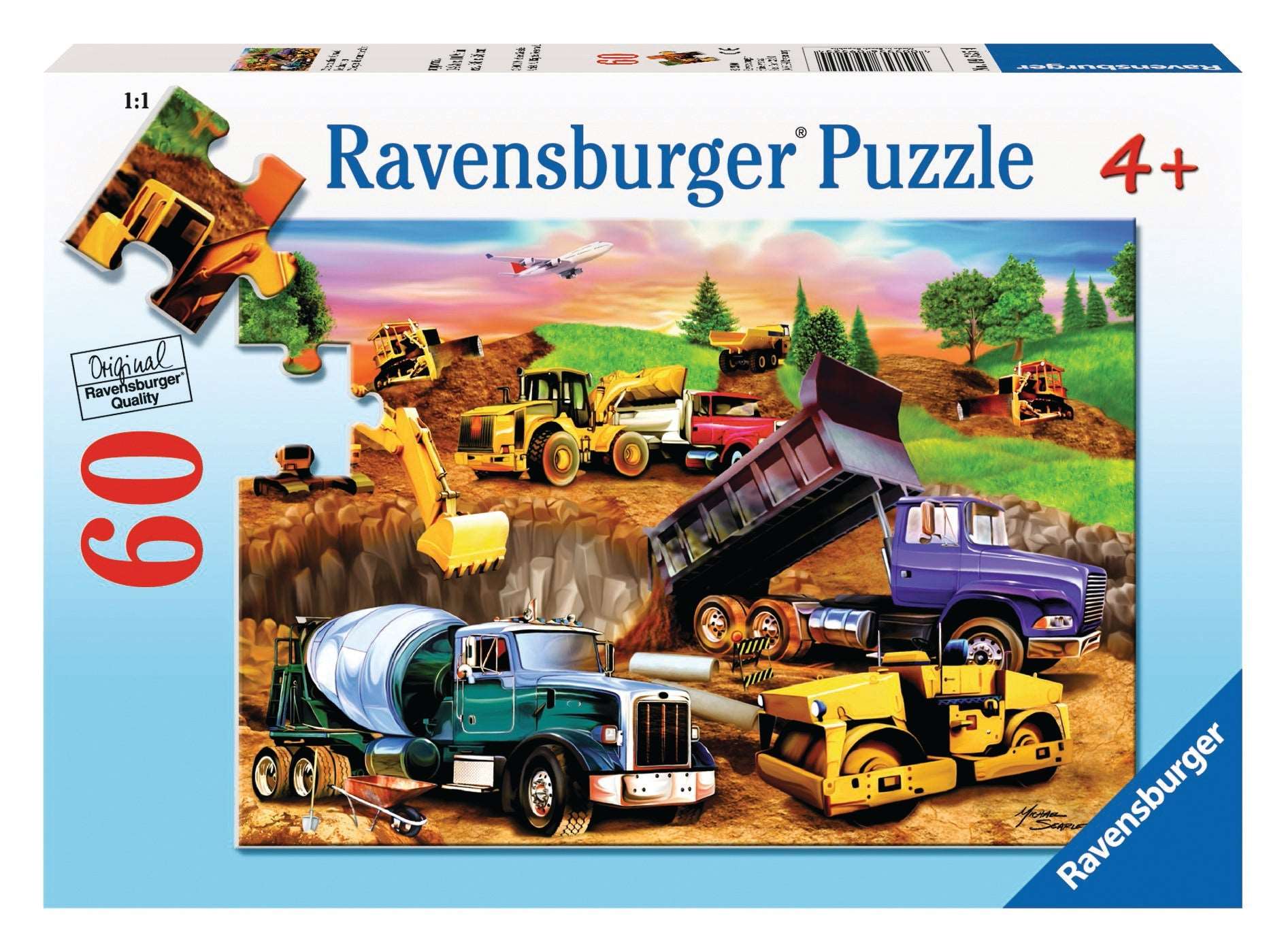 Ravensburger Kinderpuzzle 'Caribbean Smile' – 60 Teile, Bunt & Robust Für Kinder Ab 3 Jahren