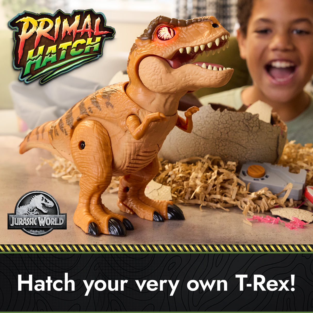 Jurassic Primal Hatch Interactive Hatching Dinosaur