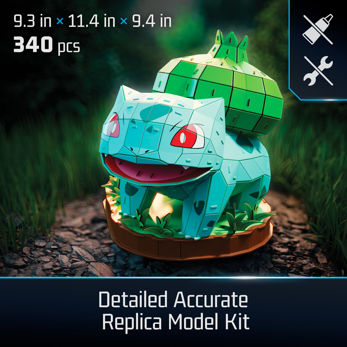 4D Build Pokemon - Bulbasaur