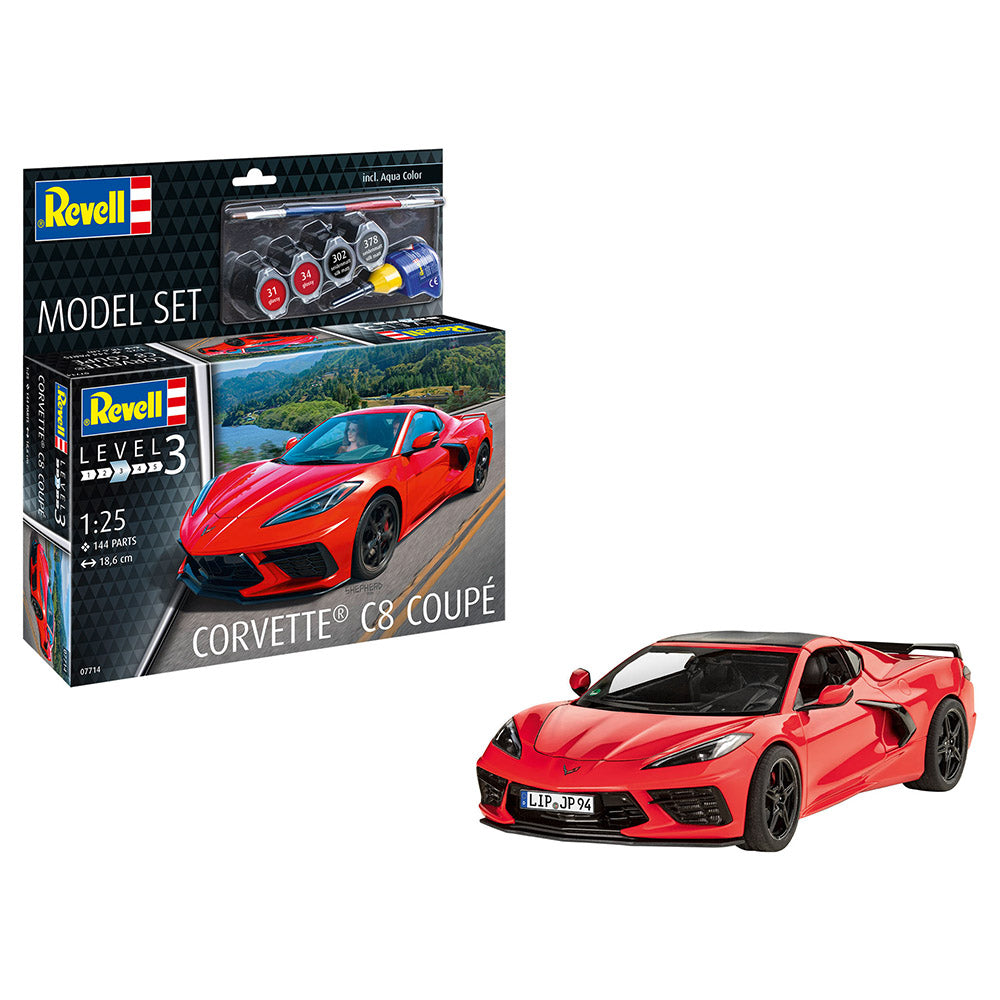 Revell 1/25 Model Set Corvette C8 Coupe