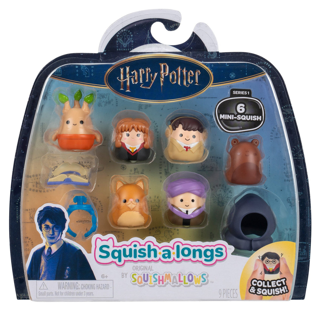 Squish-a-longs 6 Figure Pack Harry Potter Ron