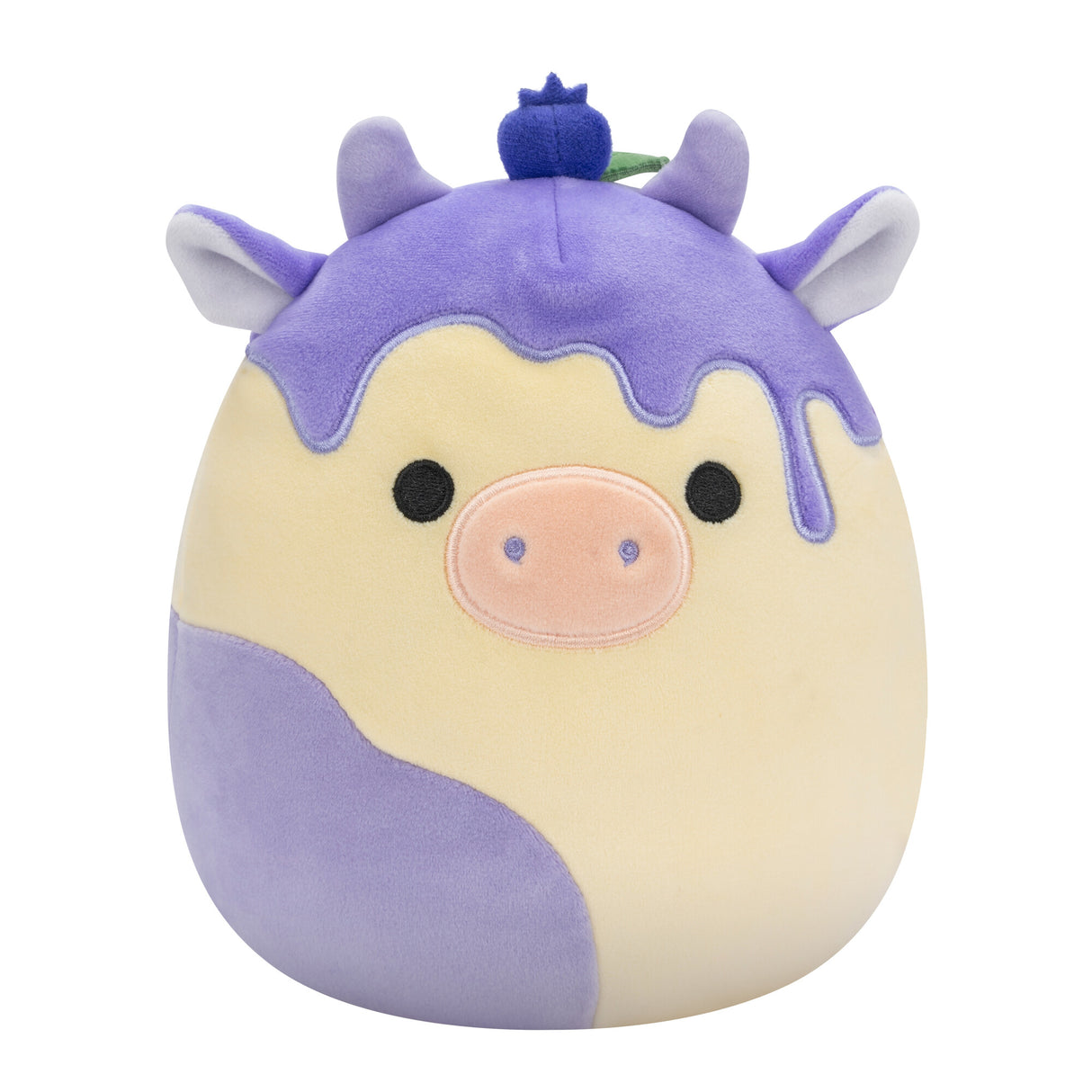 Squishmallows 7.5in Benito Blueberry Cow