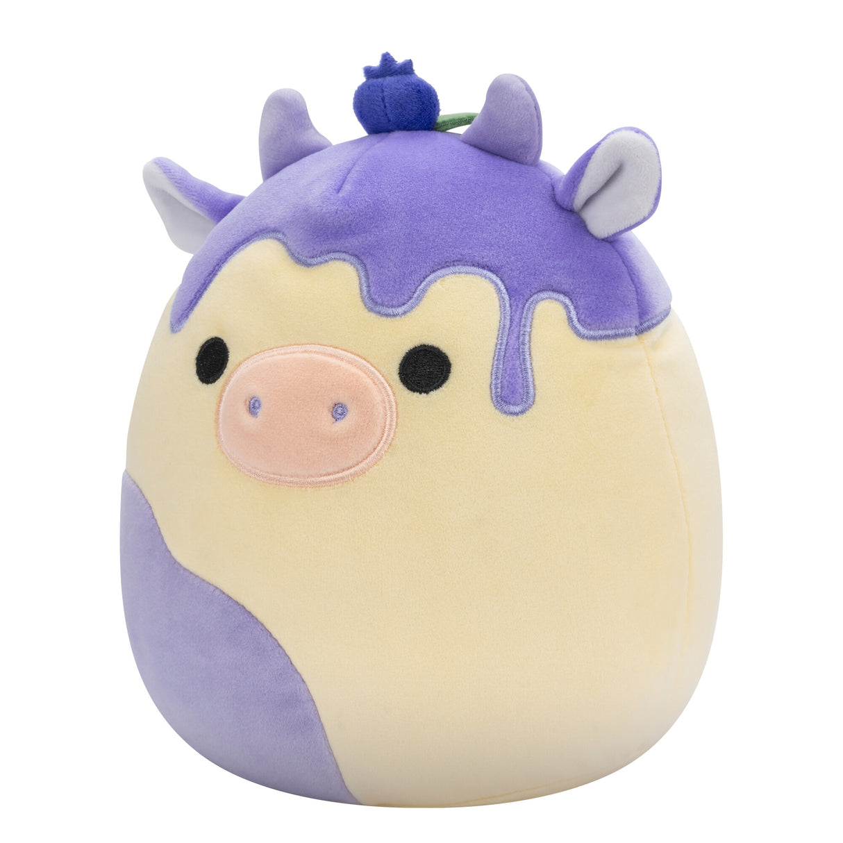 Squishmallows 7.5in Benito Blueberry Cow