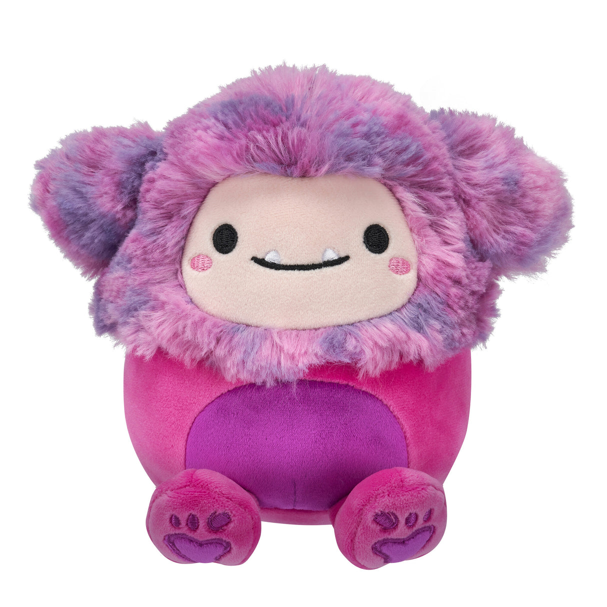 Squishmallows 7.5in Woxie Magenta Bigfoot