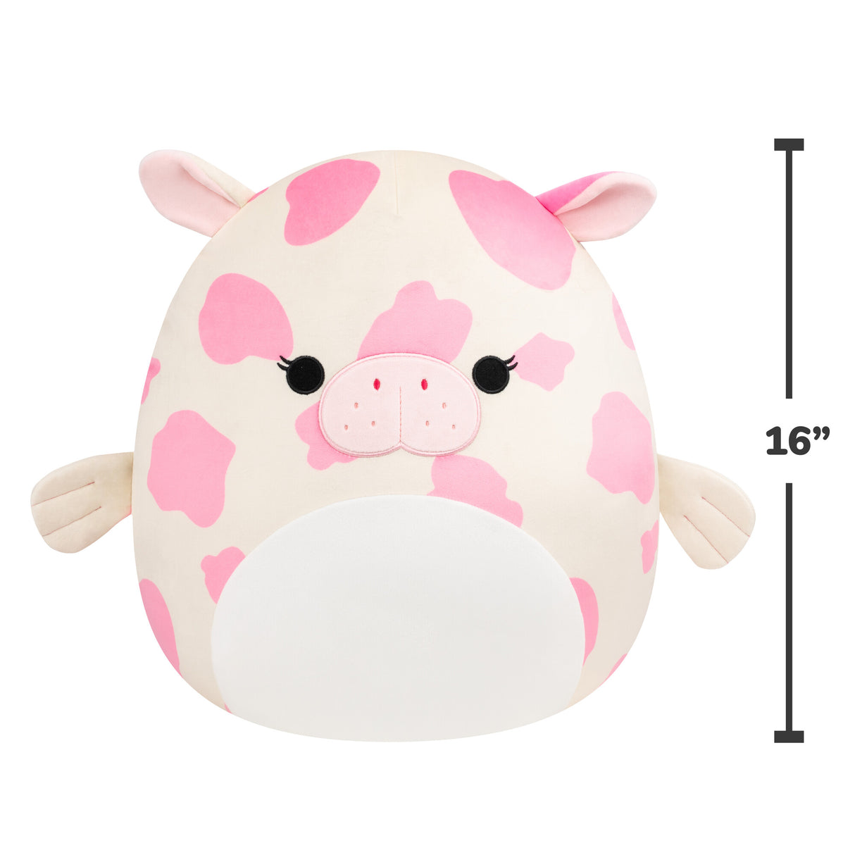 Squishmallows 16in Mondy Pink Sea Cow