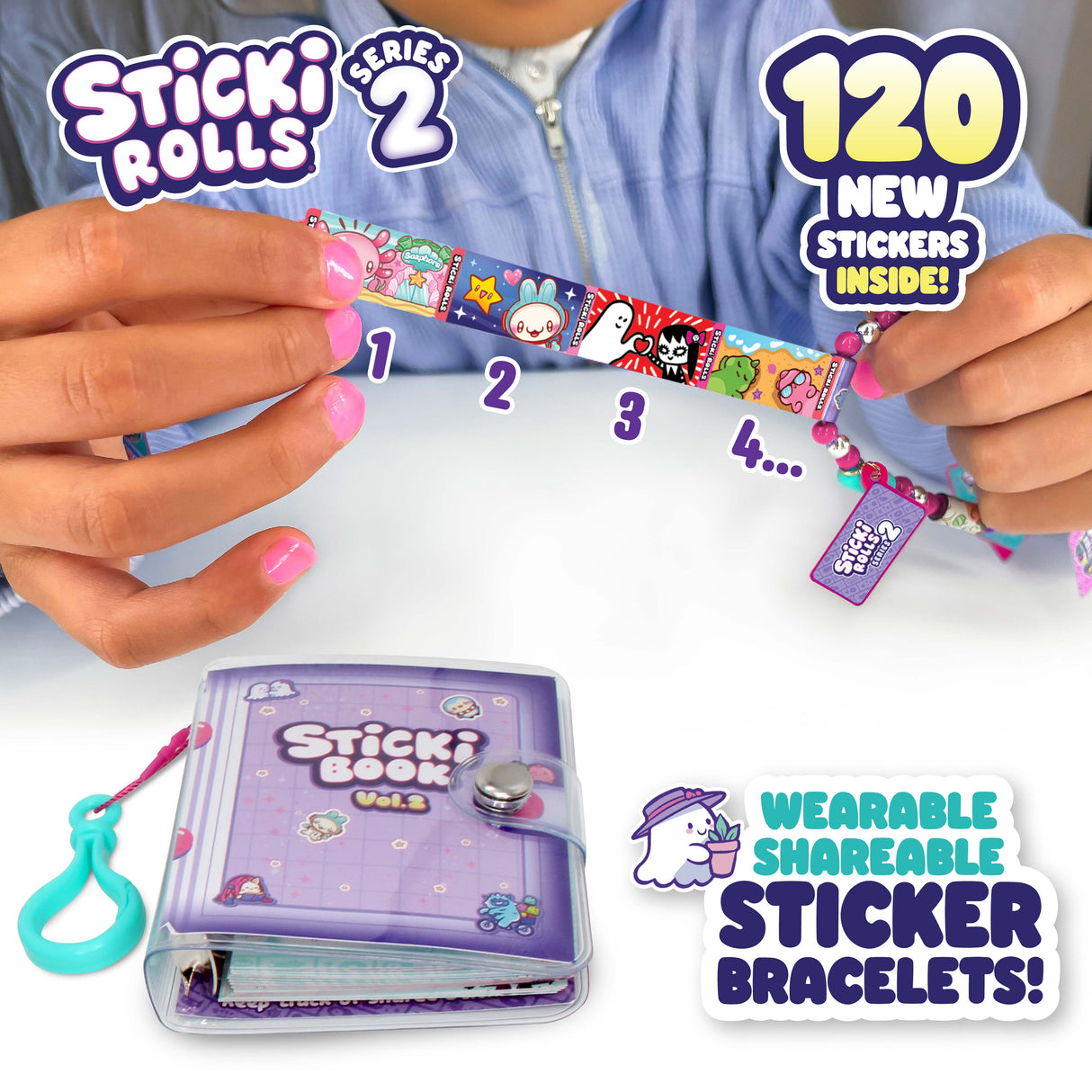 Sticki Rolls Sticki Book Pack S2