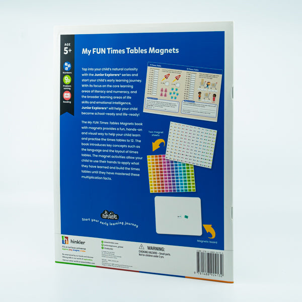 Jr Explorers Magnetic Books: Times Tables