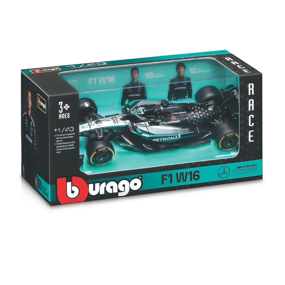 Bburago Mercedes F1 1:43 W16 #63 Russell
