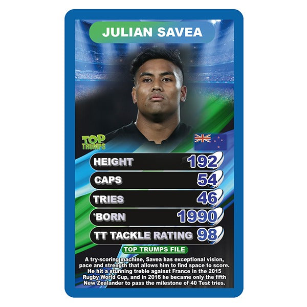 Top Trumps Classic World Rugby Stars