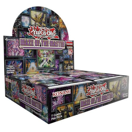YU-GI-OH! TCG Maze of the Master 7 x Card Booster Box 24 Packs