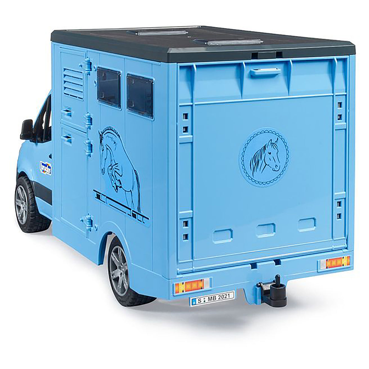 Bruder Mercedes G3 Sprinter Animal Transporter with Horse