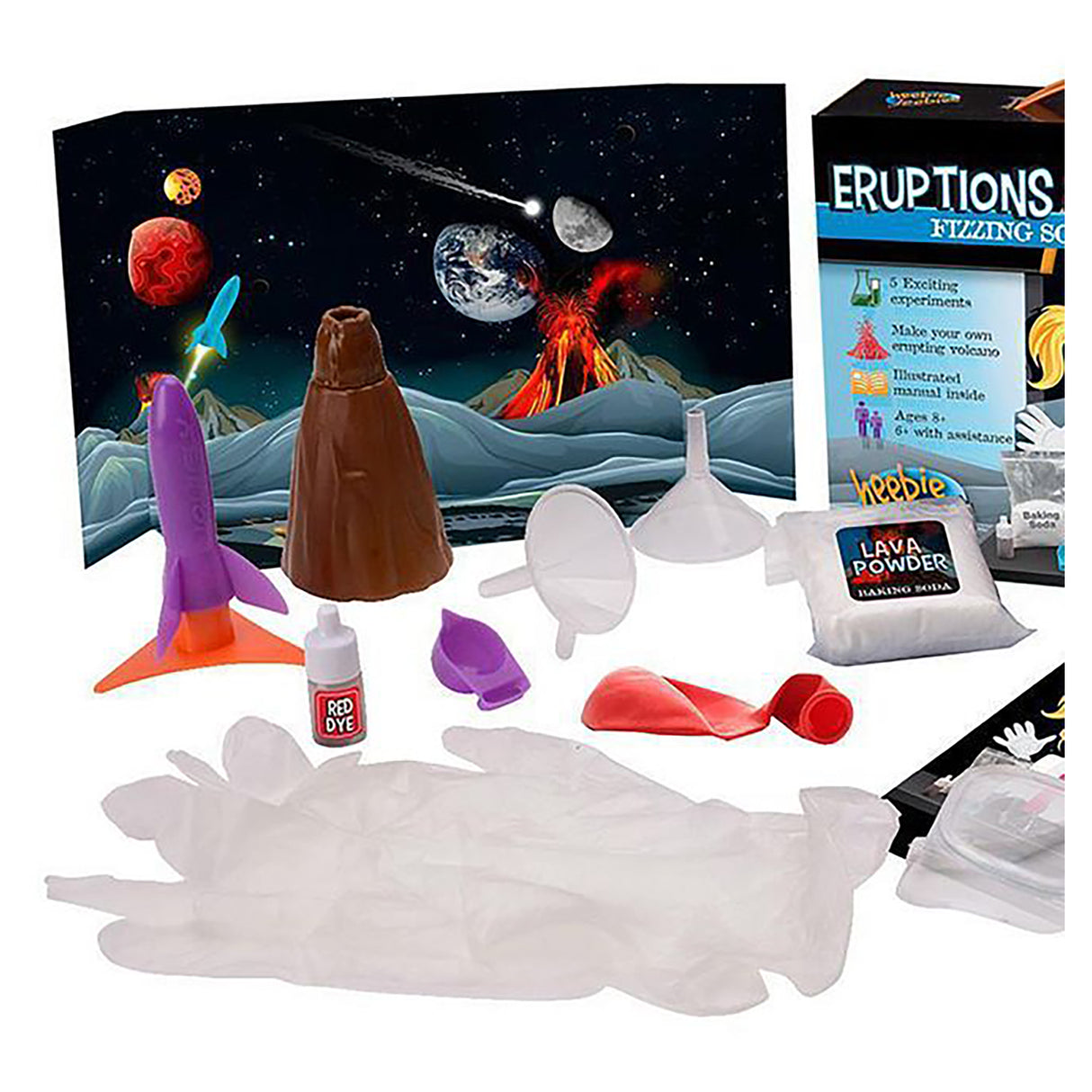 Heebie Jeebies Eruptions and Explosions Science Kit