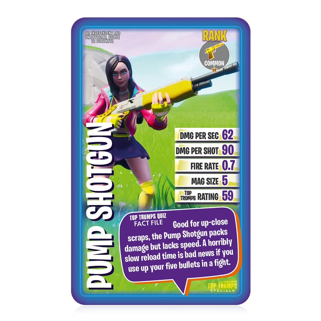 Top Trumps Independent and Unofficial Guide To Fortnite Card Game