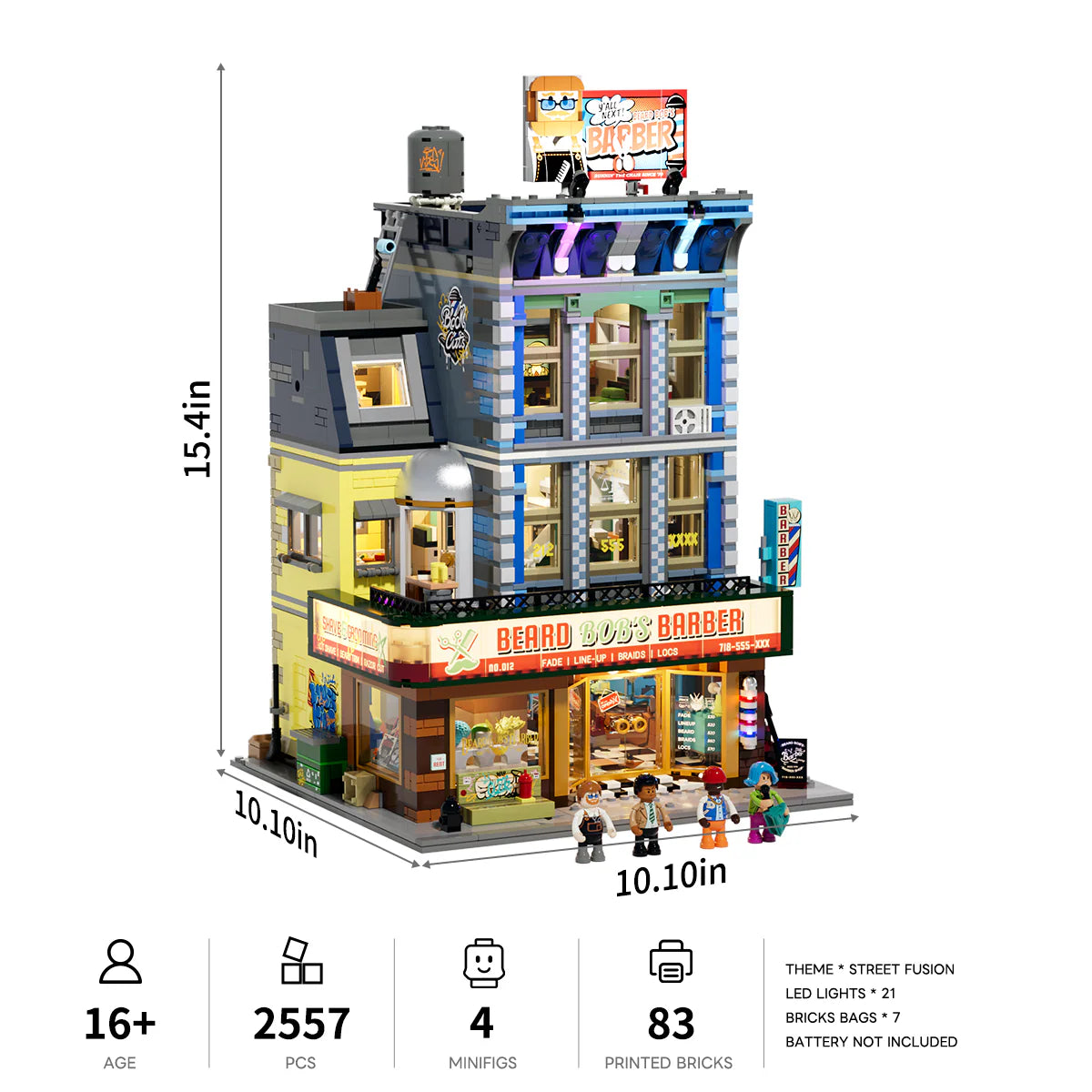 PRE-ORDER | Lumibricks Barbershop