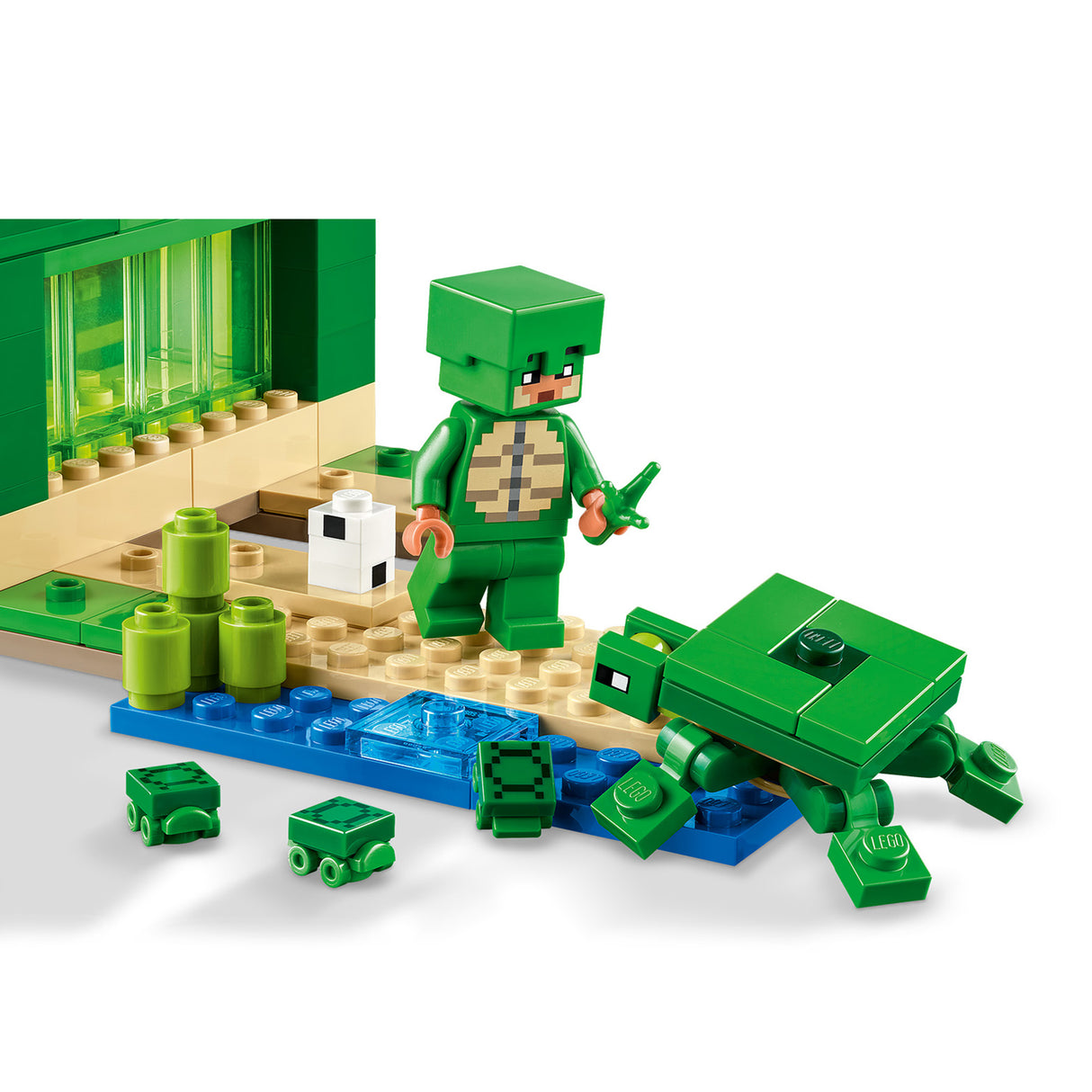 LEGO Minecraft The Turtle Beach House 21254, (234-pieces)