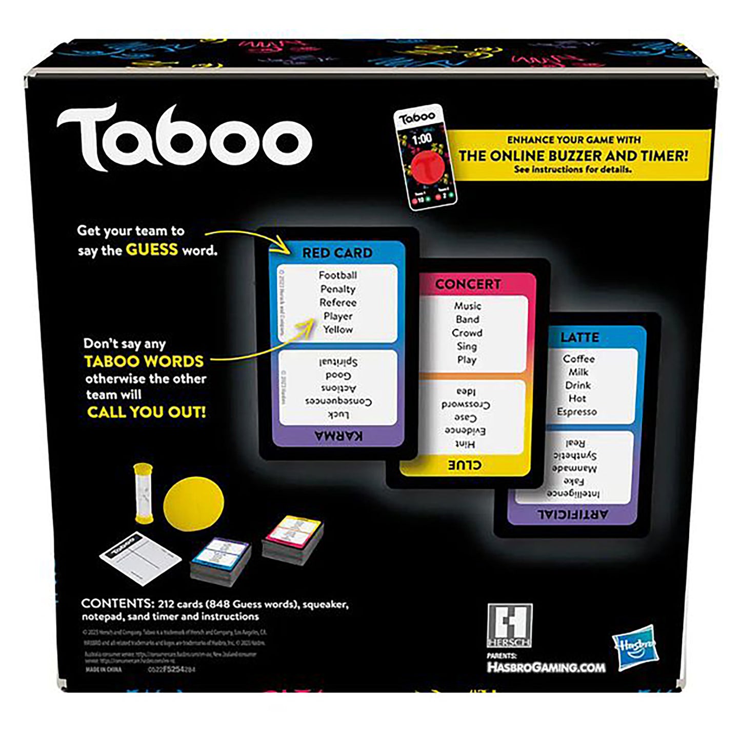 Hasbro Gaming Taboo Board Game