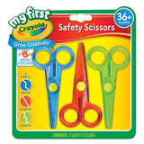 Crayola My First Safety Scissors (Pack of 3)