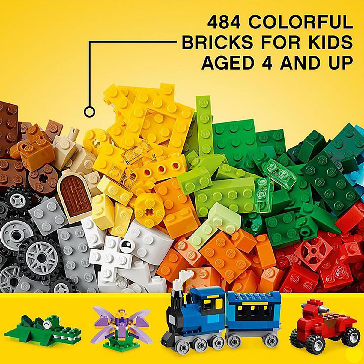 LEGO Classic Medium Creative Brick Box 10696 (484 pieces)