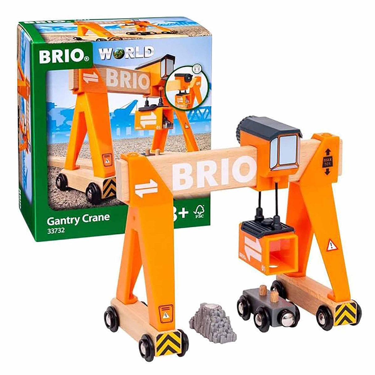BRIO 33732 Gantry Crane Set