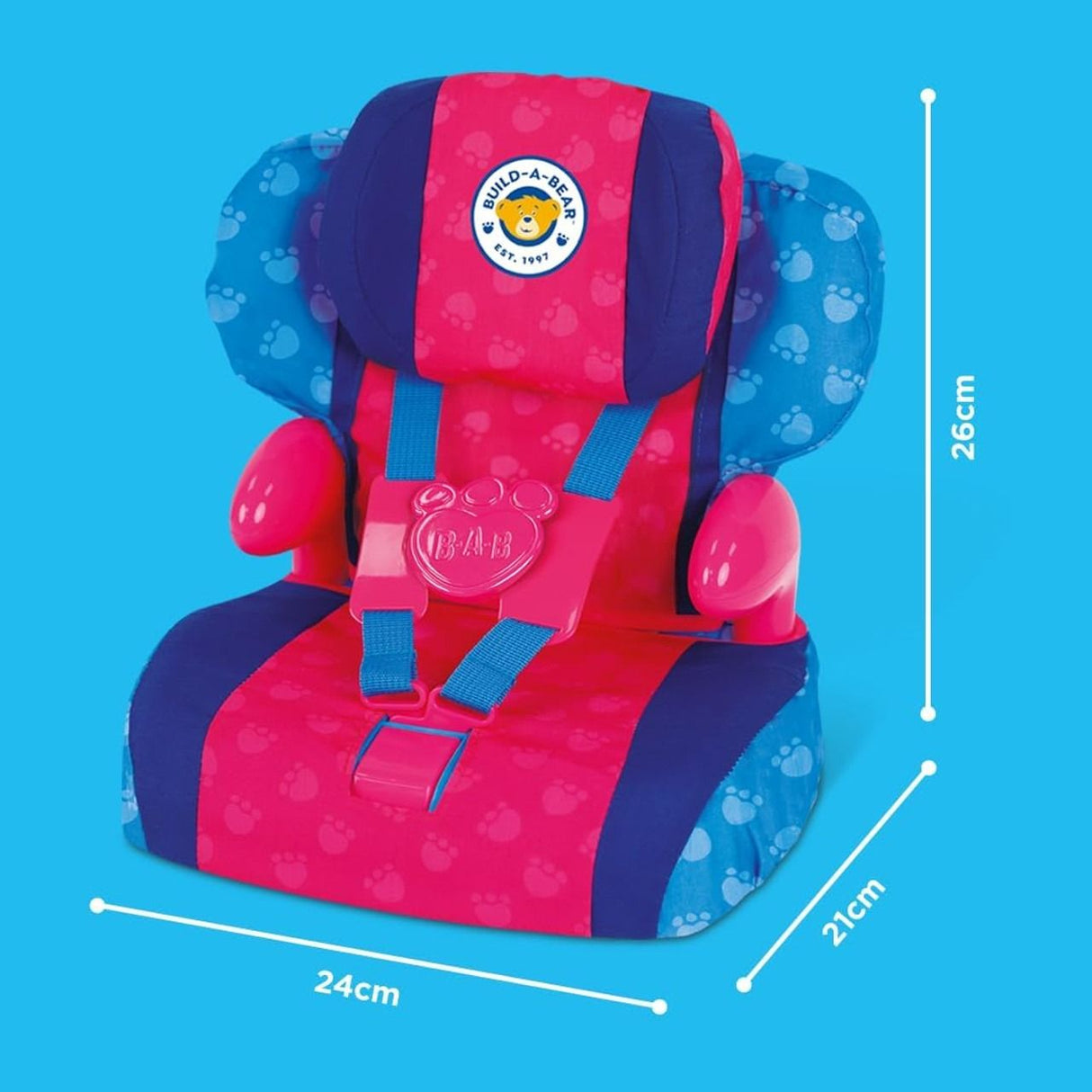 Build A Bear Furry Friend Car Booster Seat