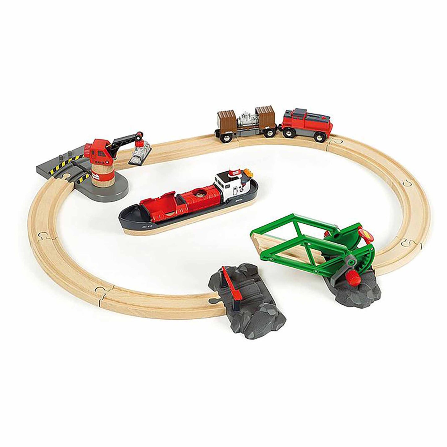 Brio 33061 Cargo Harbour Set