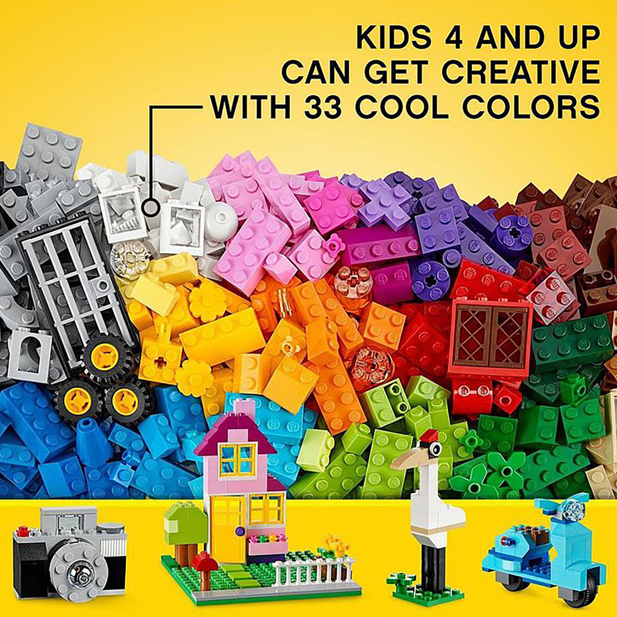 LEGO Classic Large Creative Brick Box 10698 (790 pieces)