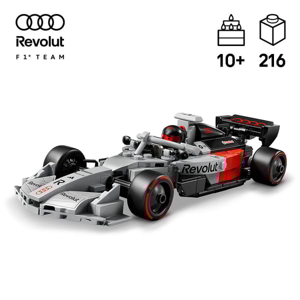 LEGO Speed Champions Audi Revolut F1 Team R26 Race Car