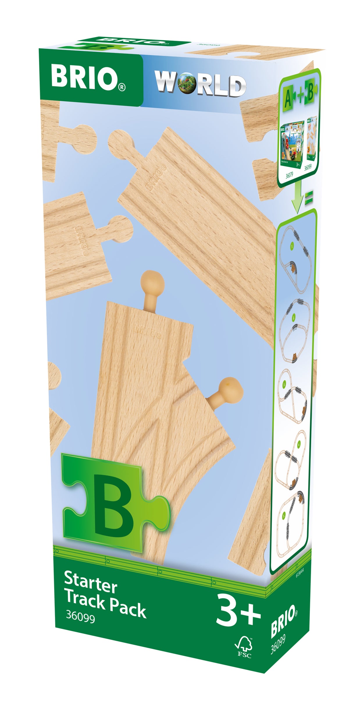 Brio Starter Track Pack 12 pieces