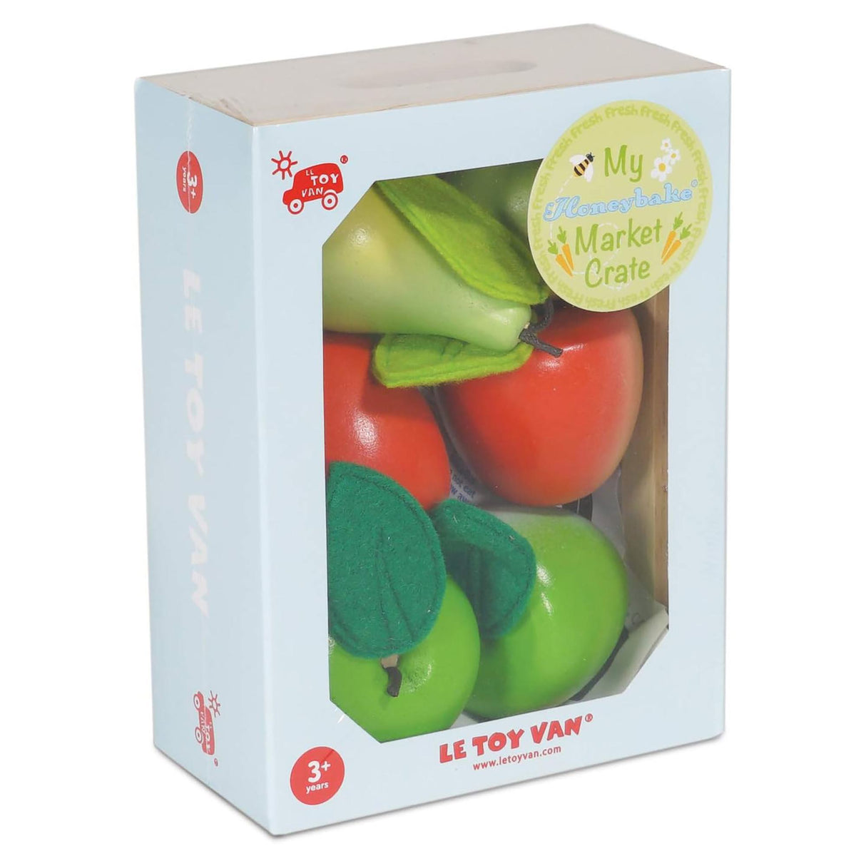 Le Toy Van Honeybake Apple and Pears in Crate