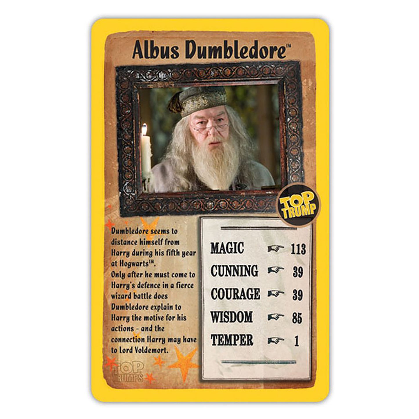 Top Trumps Harry Potter and The Order of The Pheonix Card Game